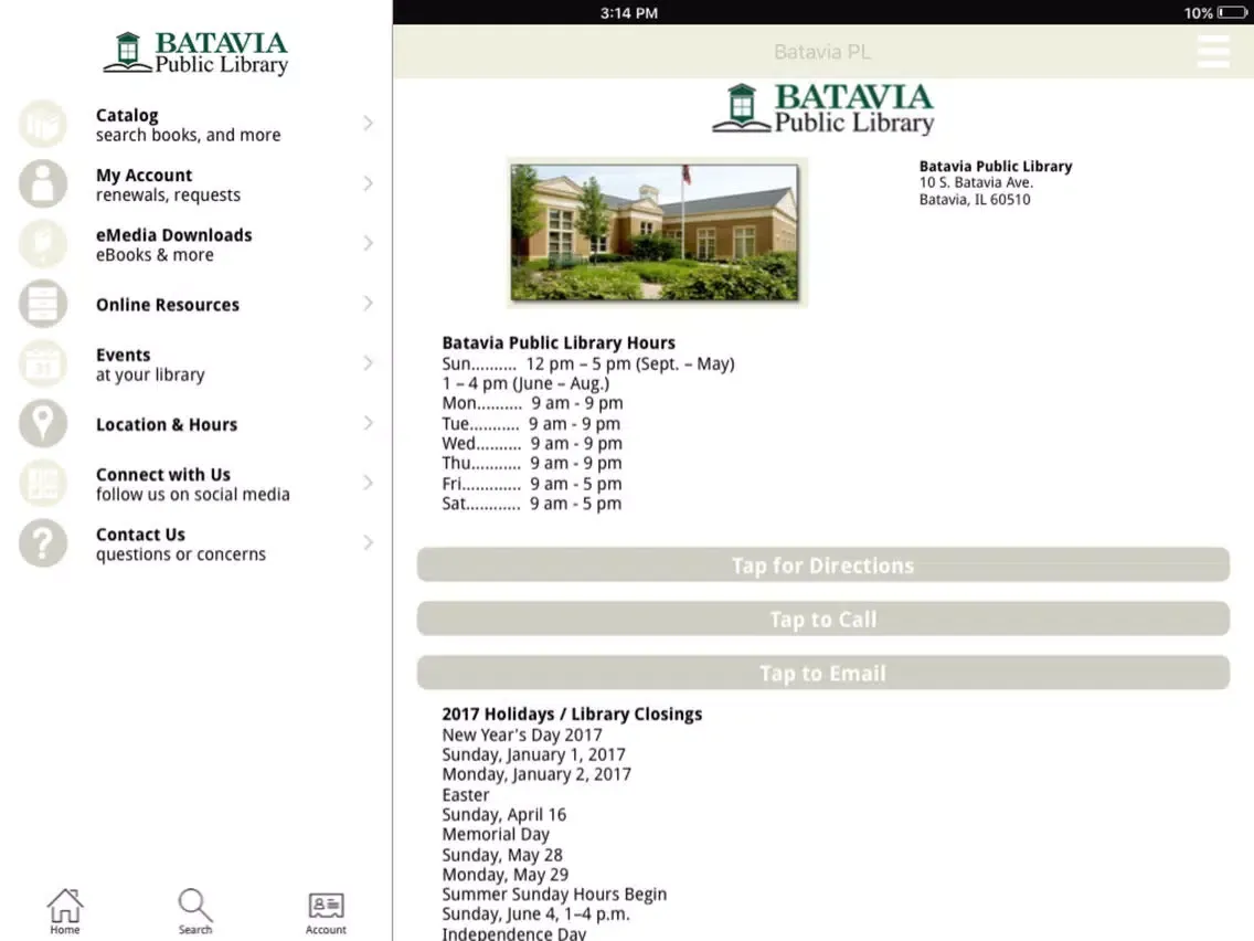 Batavia PL iPad  Ekran Görüntüleri