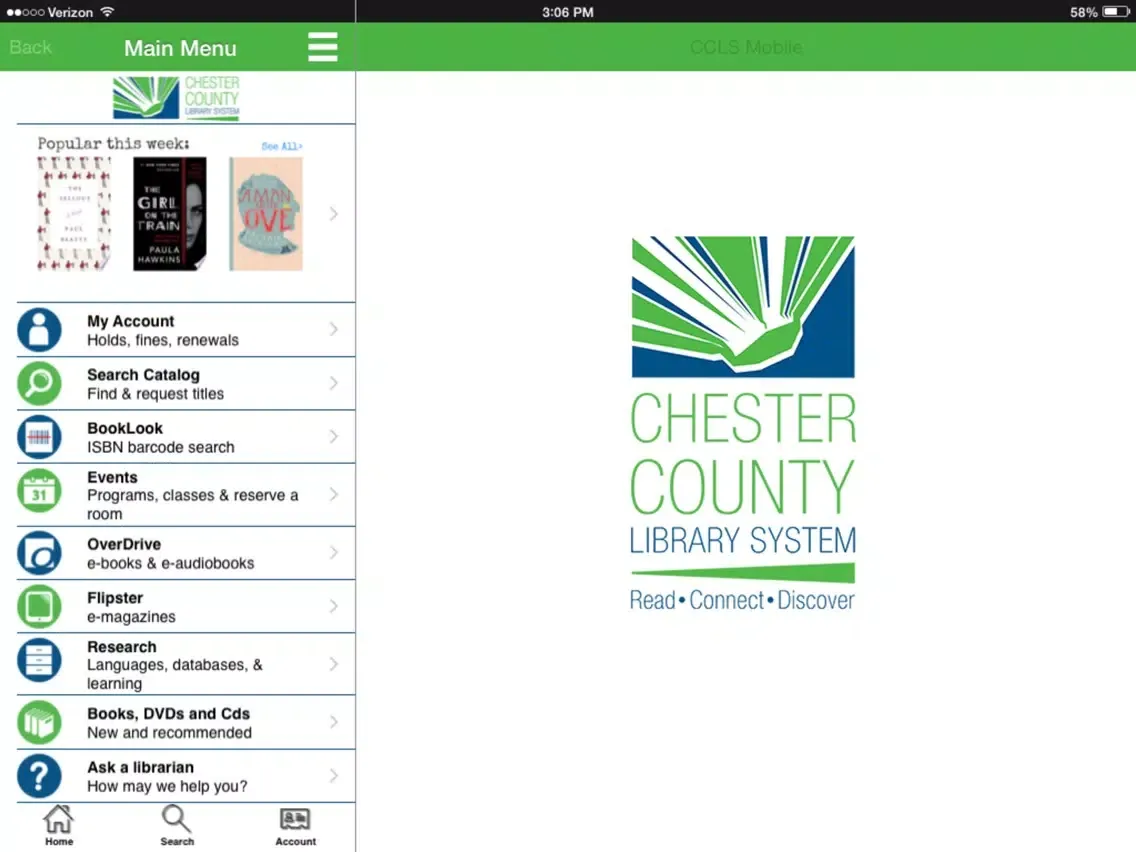 Capturas de pantalla de CCLS Mobile iPad 