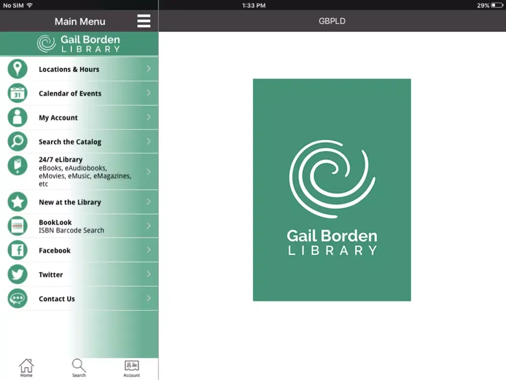 Gail Borden iPad 應用截圖