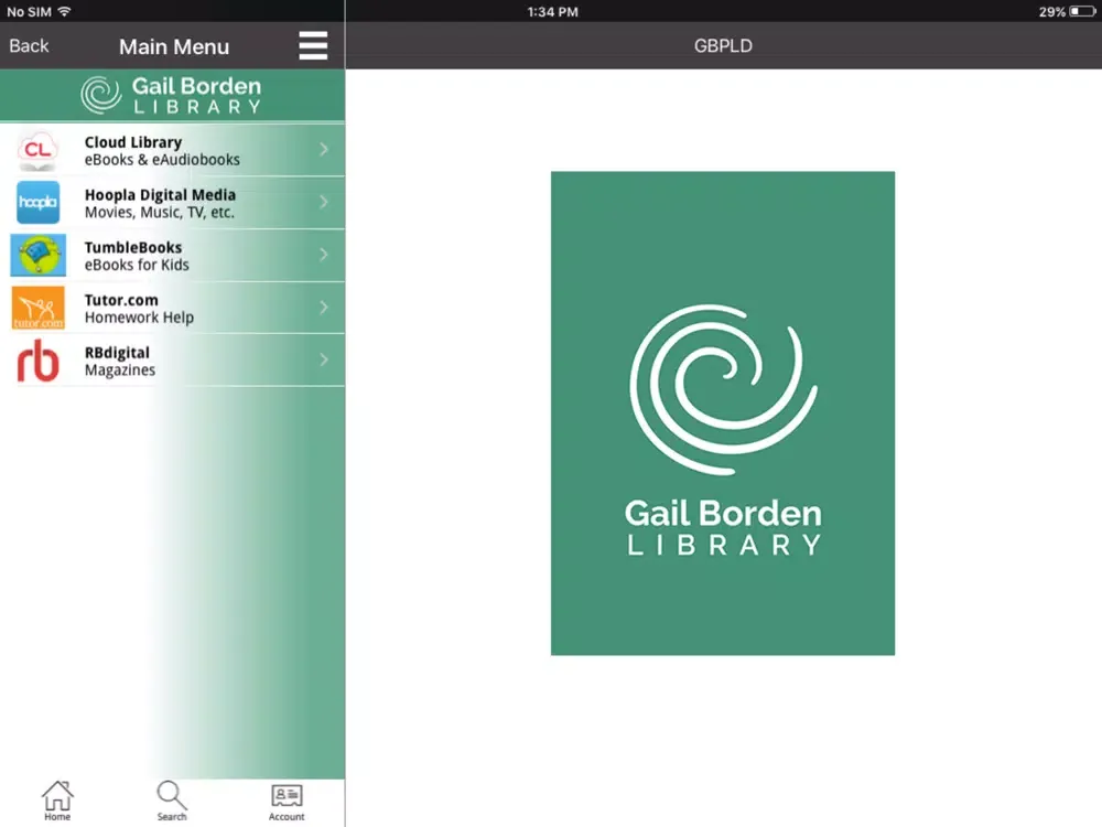 Gail Borden iPad 應用截圖