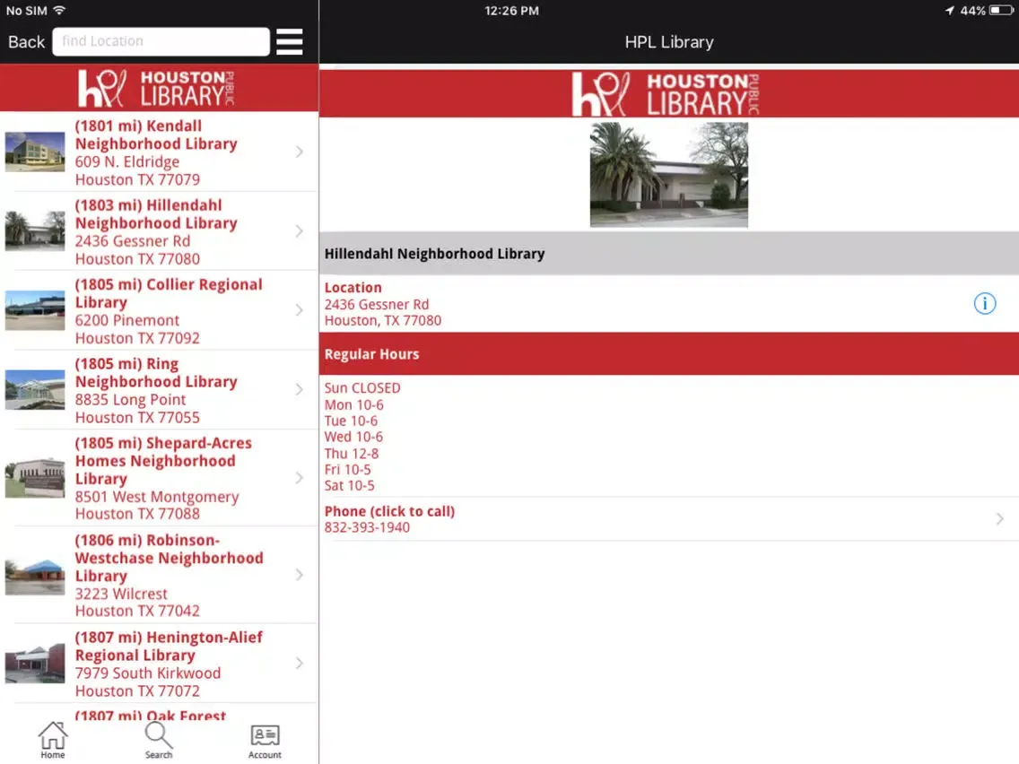 HPL Library iPad 應用截圖