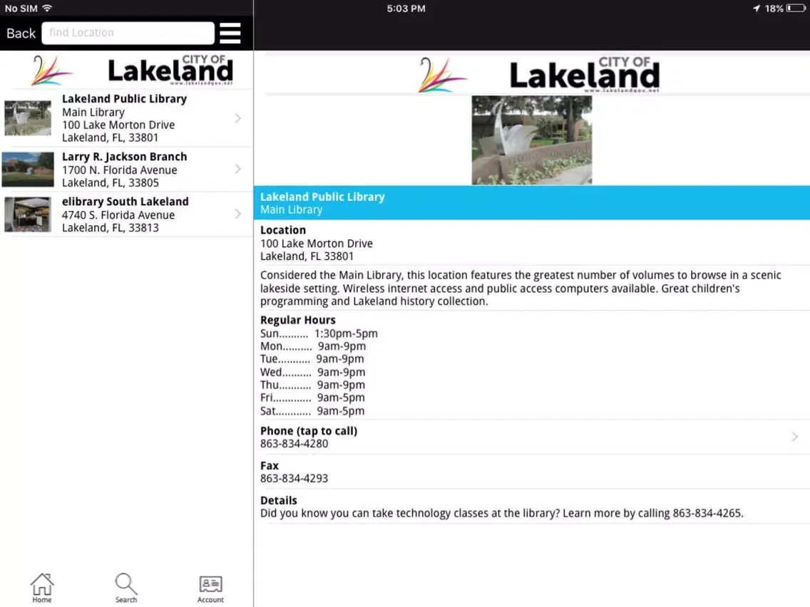 تصاویر LKLD Library iPad 