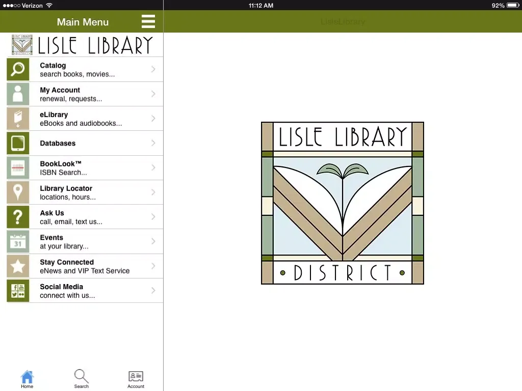 LisleLibrary iPad  স্ক্রিনশট