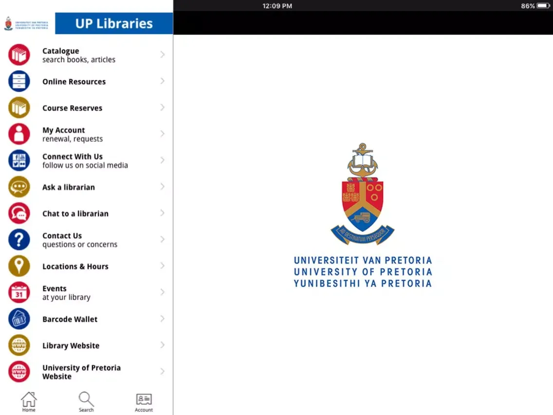 UP Libraries iPad 应用截图