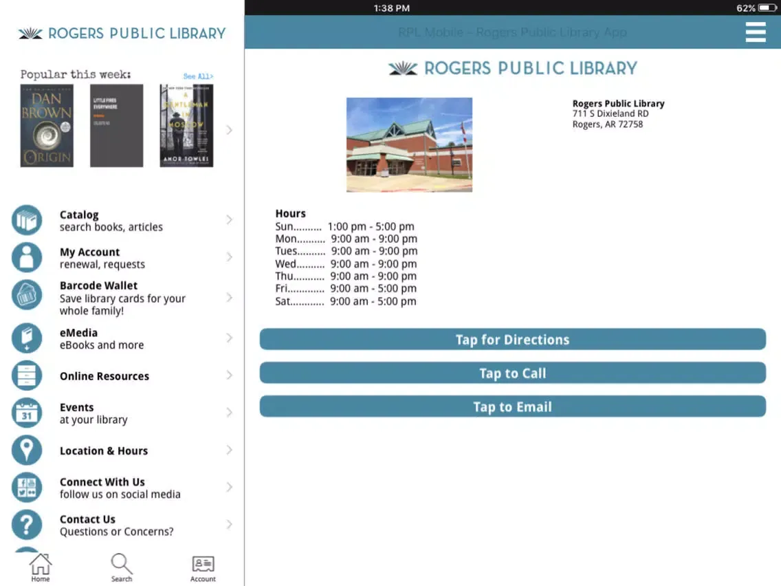 صور Rogers Public Library iPad 