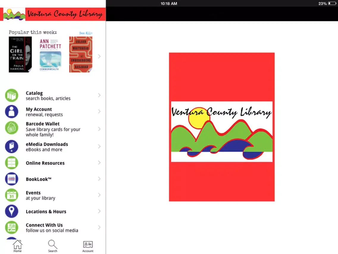 My VCLib iPad  سکرین شاٹس