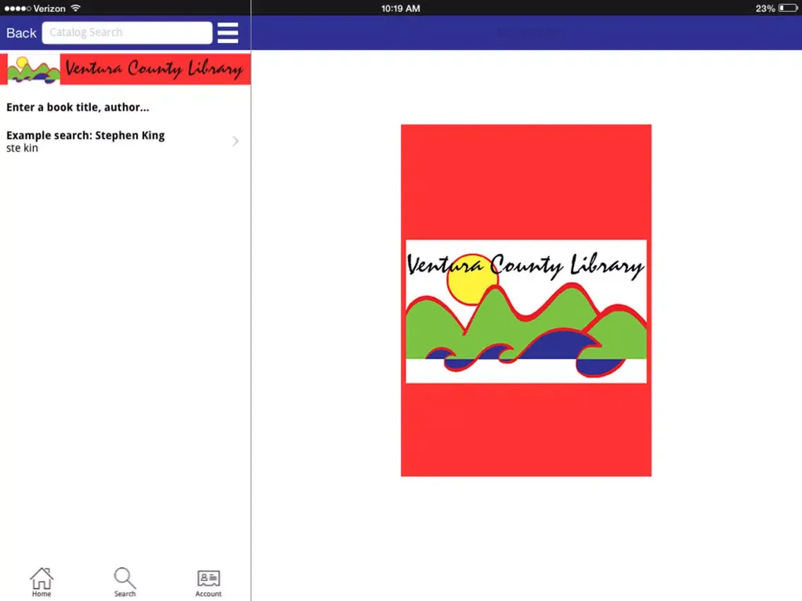 My VCLib iPad  سکرین شاٹس