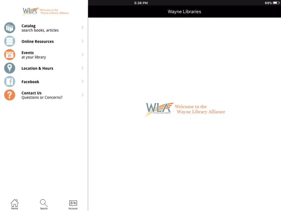 Wayne Libraries iPad 应用截图