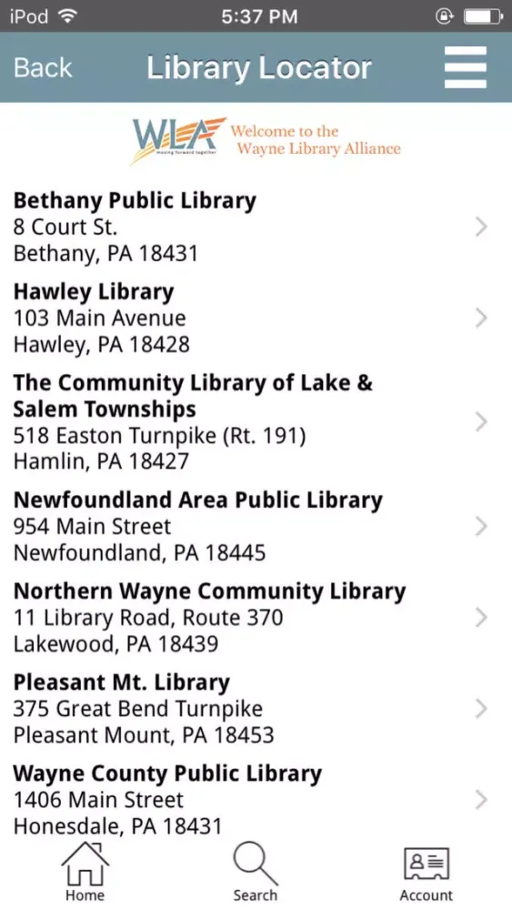 Wayne Libraries应用截图