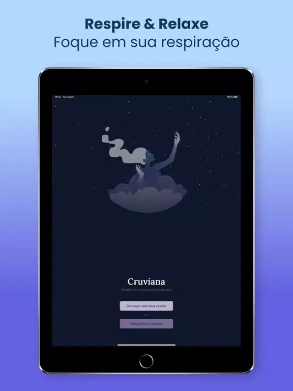 Cruviana - Respire e relaxe iPad 應用截圖