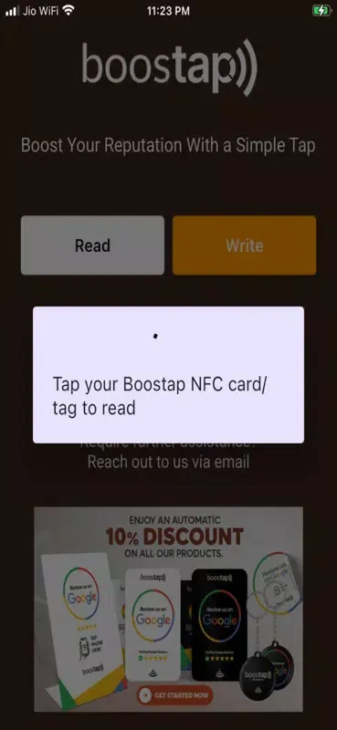 Скриншоты Boostap NFC Tool