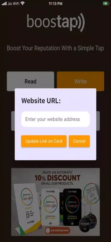 Скриншоты Boostap NFC Tool