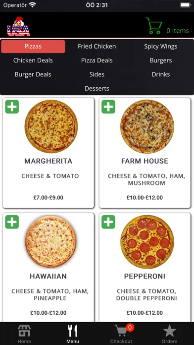 Capturas de pantalla de Usa Fried Chicken Bristol