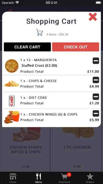 Capturas de pantalla de Usa Fried Chicken Bristol
