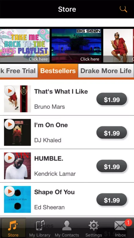 Boost Mobile Ringback Tone Store Screenshots