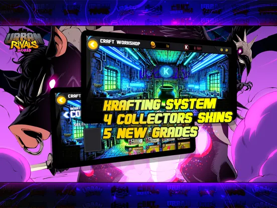 Urban Rivals iPad  Screenshots