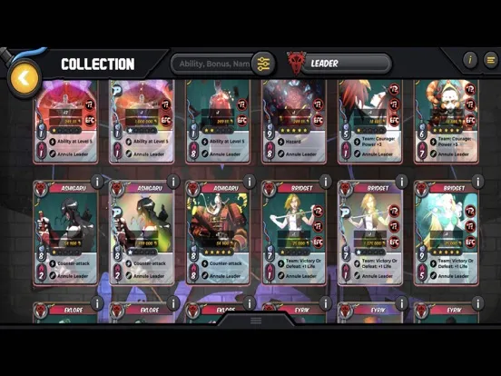 Urban Rivals iPad  Screenshots