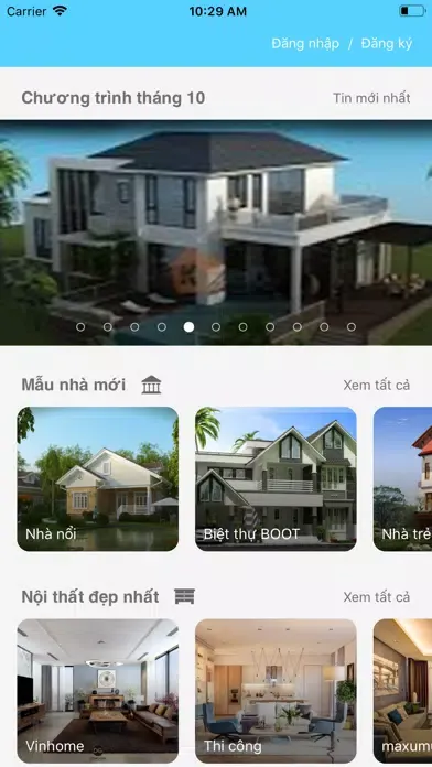 Captures d'écran de Nhà thầu Chấn Văn
