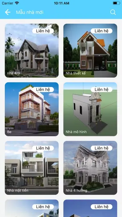 Captures d'écran de Nhà thầu Chấn Văn