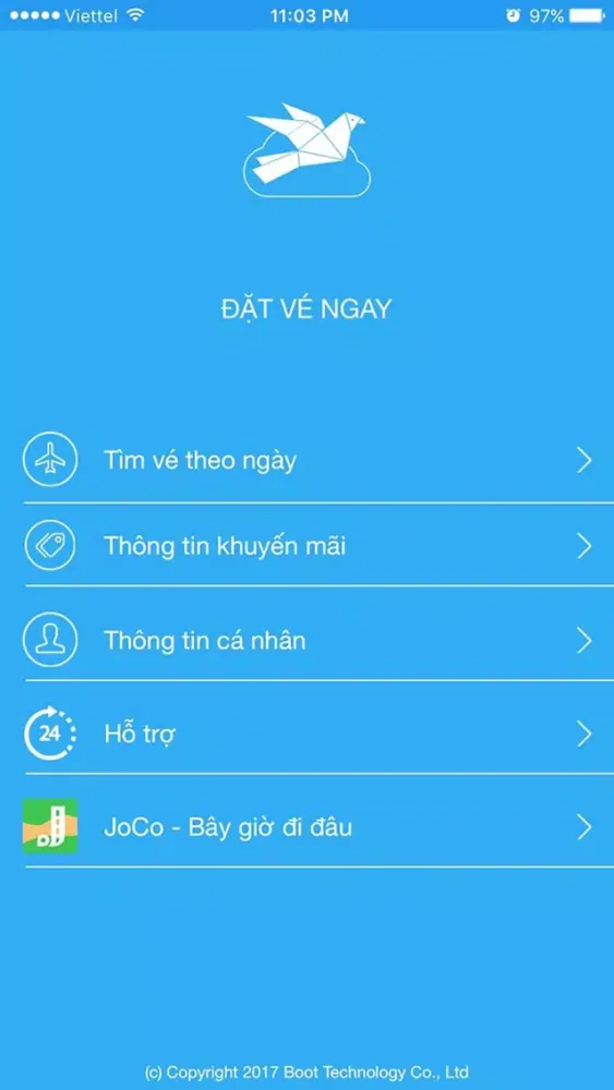 JoFly, Vé máy bay giá rẻ應用截圖