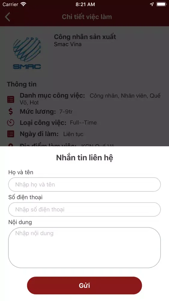 Việc làm Bắc Ninh Screenshots