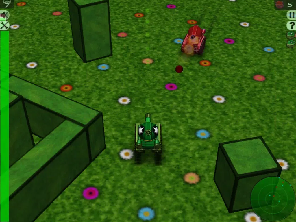 Screenshot di Crazy Tanks iPad 