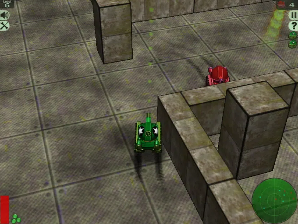 Screenshot di Crazy Tanks iPad 