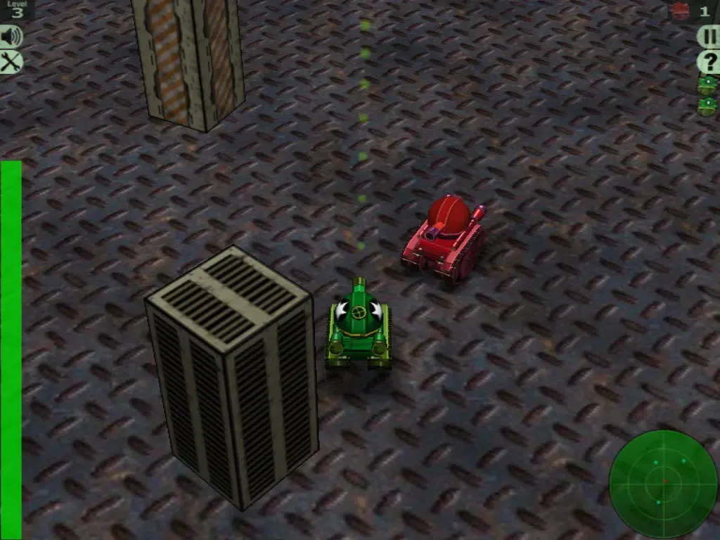 Screenshot di Crazy Tanks iPad 