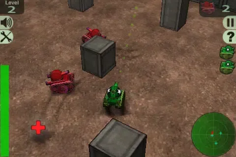 Screenshot di Crazy Tanks