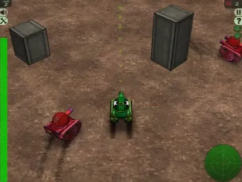 Tangkapan skrin Crazy Tanks Lite iPad 