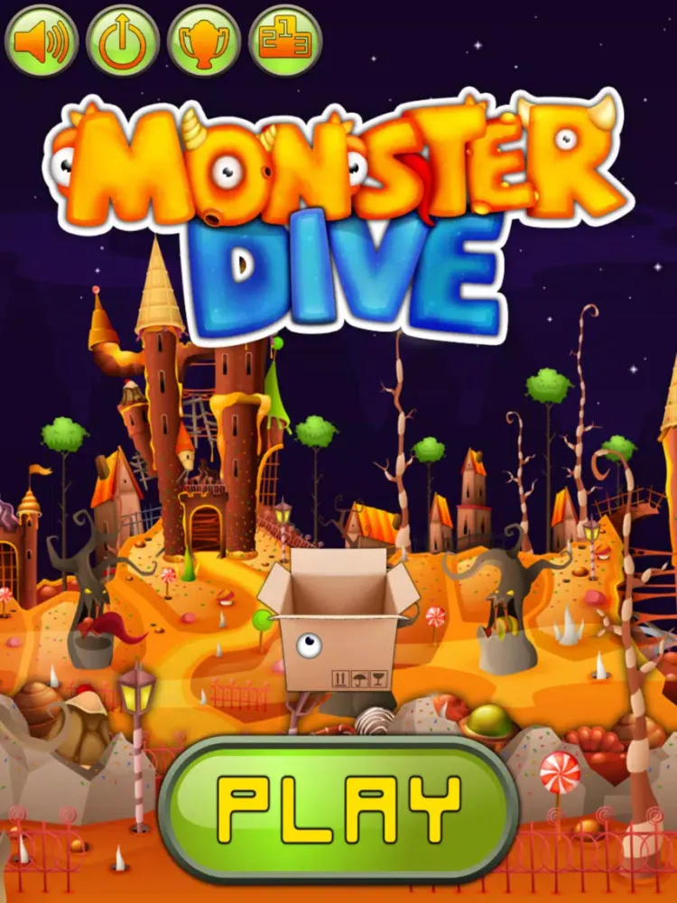 Monster Dive iPad 应用截图