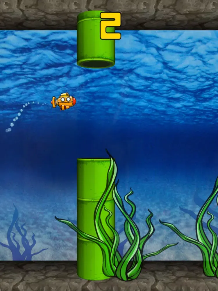 Splashy Sub - Underwater Game iPad 应用截图