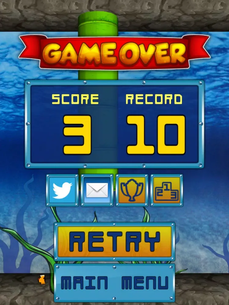 Splashy Sub - Underwater Game iPad 应用截图