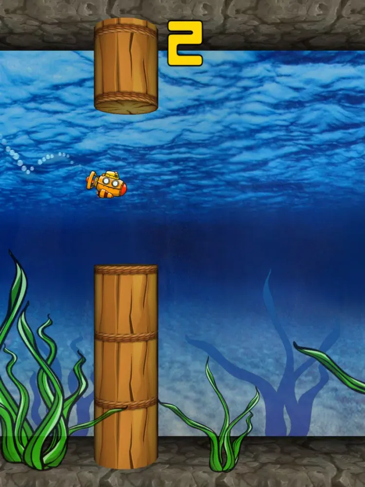 Splashy Sub - Underwater Game iPad 应用截图