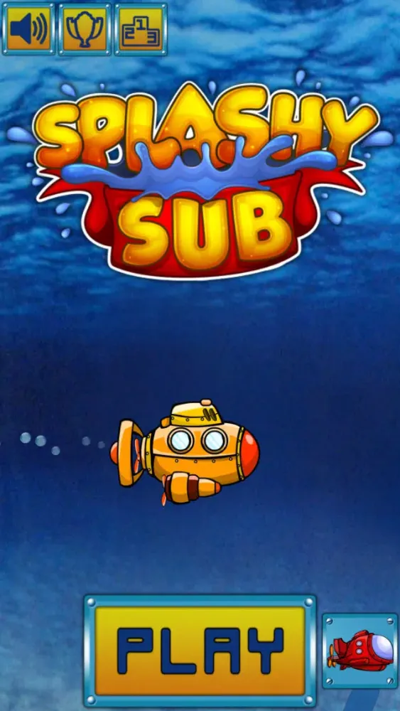 Splashy Sub - Underwater Game应用截图