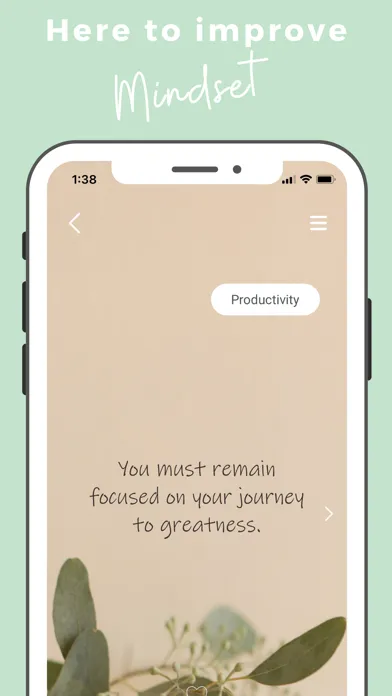5 Minutes for Me: Mindset App Ekran Görüntüleri