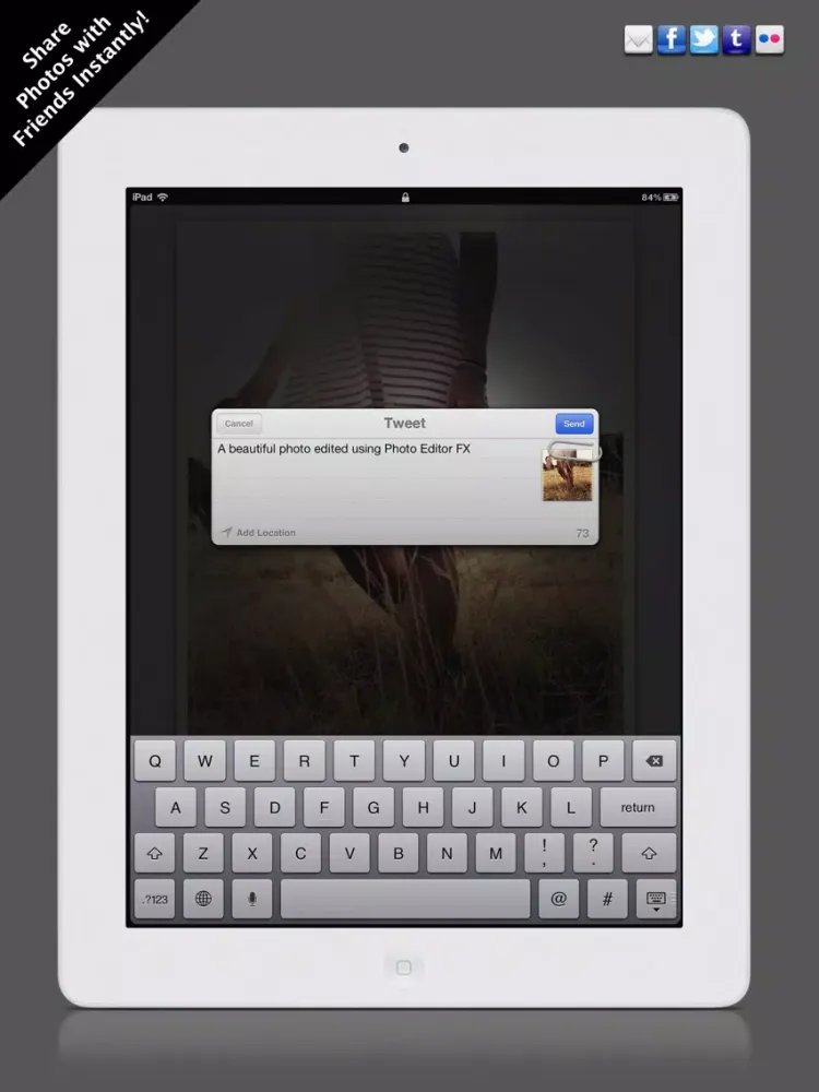 ภาพหน้าจอของ Amazing Photo Editor HD iPad 