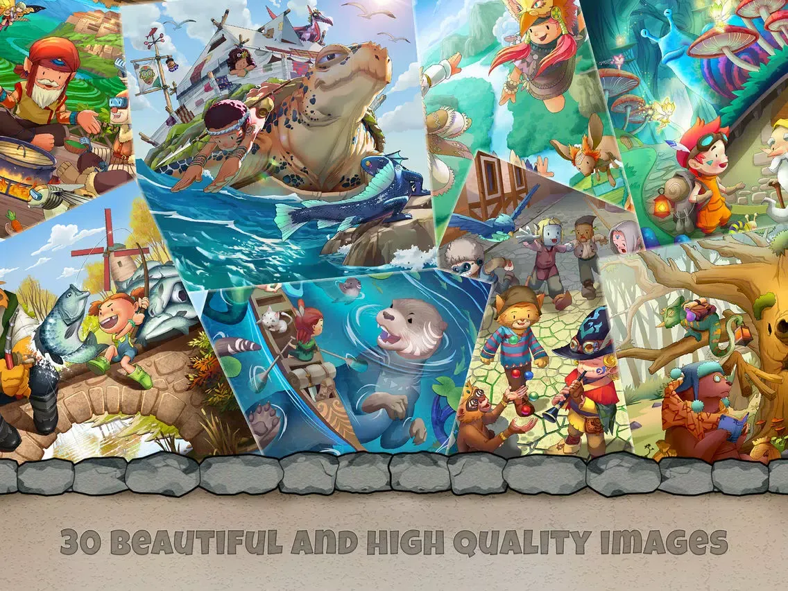 Fun Puzzle: Fantasy Adventures iPad  Ekran Görüntüleri