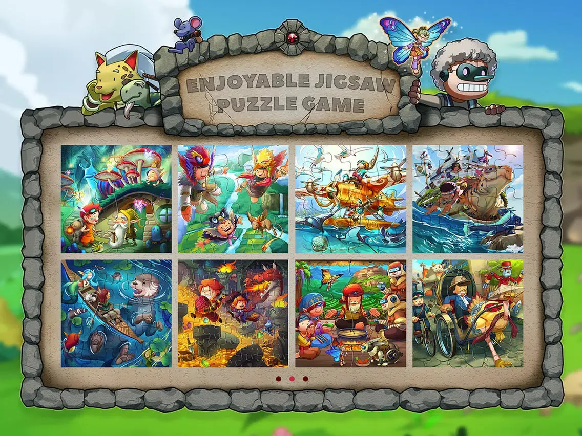 Fun Puzzle: Fantasy Adventures iPad  Ekran Görüntüleri