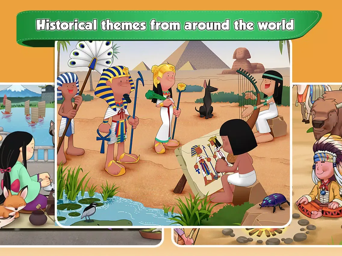 Capturas de pantalla de Look & Find: History iPad 