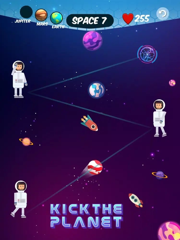 Galaxy Sky Planet iPad  स्क्रीनशॉट