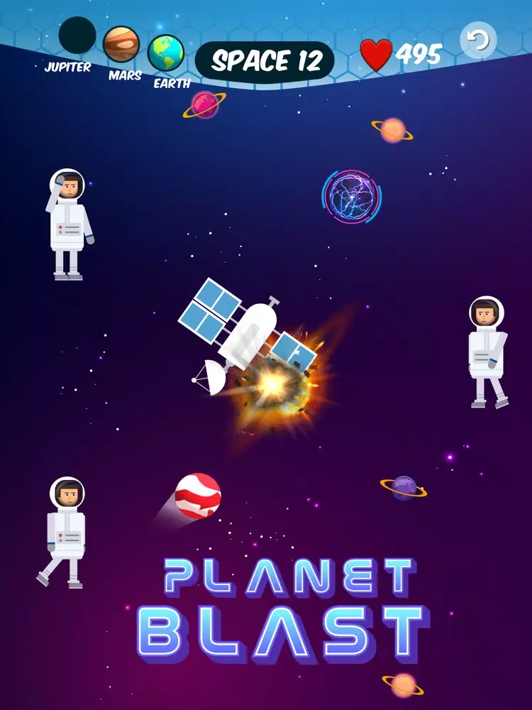 Galaxy Sky Planet iPad  स्क्रीनशॉट
