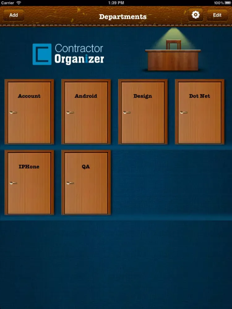 Capturas de tela do Contractor Organizer for Business Lite iPad 