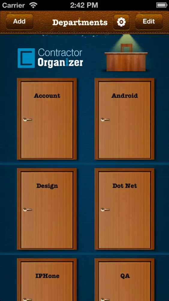 Capturas de tela do Contractor Organizer for Business Lite