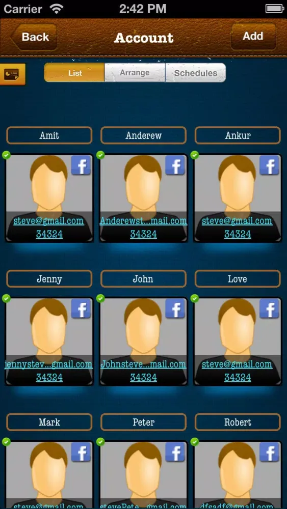 Capturas de tela do Contractor Organizer for Business Lite