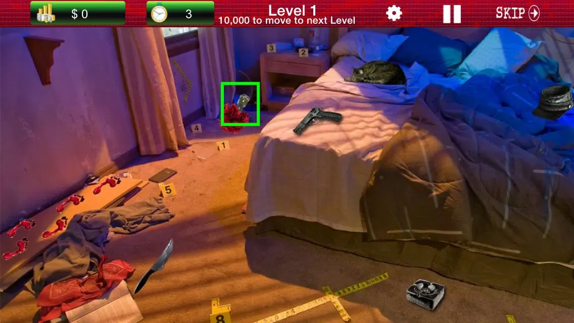 Tangkapan skrin Blink4 Crime Scene