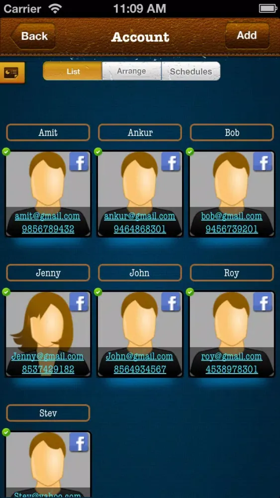 Employee Organizer for Business Lite应用截图