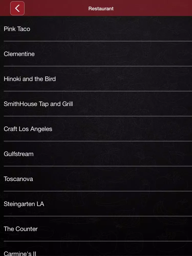 Captures d'écran de Restaurants Roulette iPad 