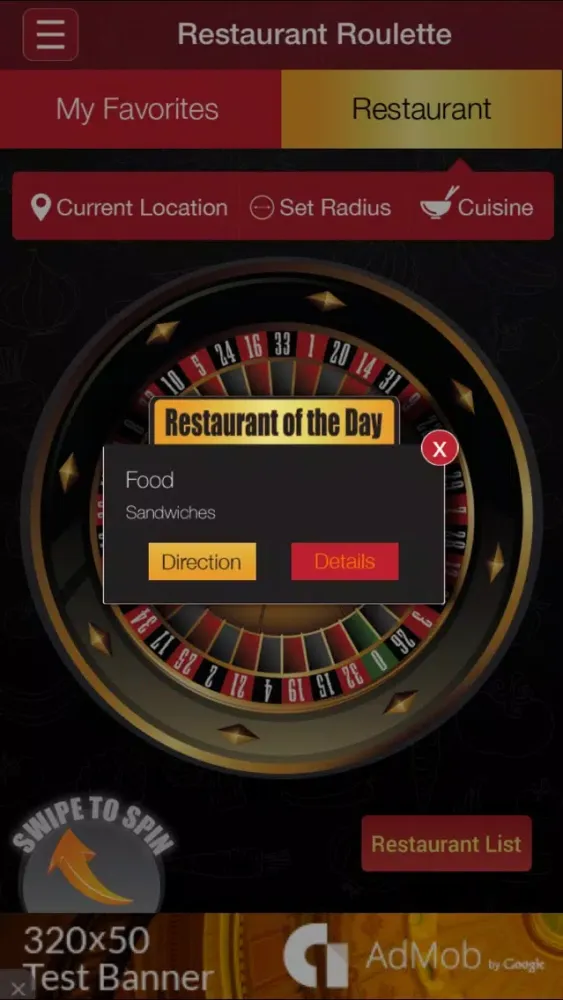 Captures d'écran de Restaurants Roulette