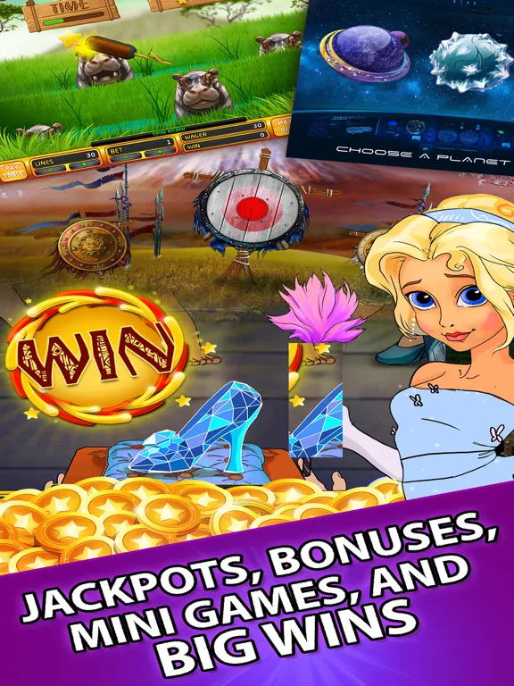 Slots Palace Casino iPad  스크린샷